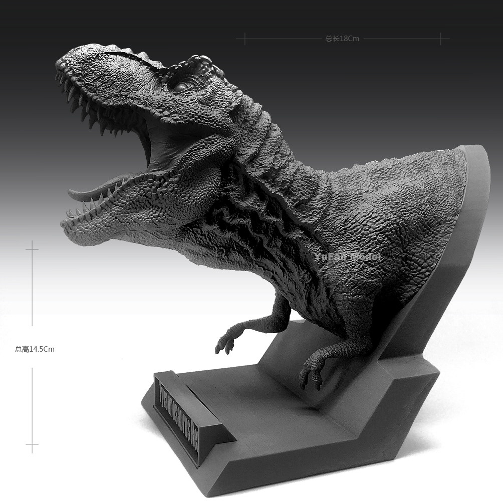 霸王龙tyrannosaurus白垩纪霸主半身像14cm18cmw2119w兵人专区