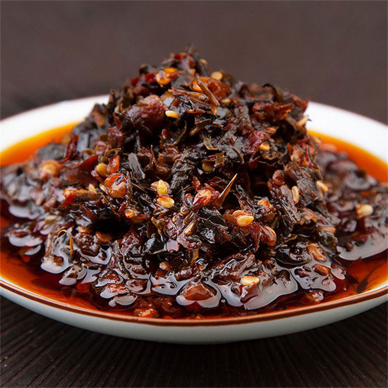 黄土花椒芽菜辣酱200g瓶装搭配拌饭罐装拌面酱菜