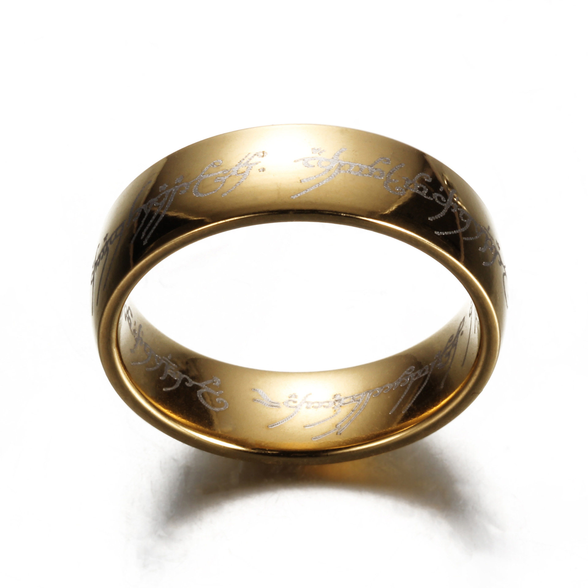 戒指新品指环王至尊魔戒不锈钢厂家直销现货戒指