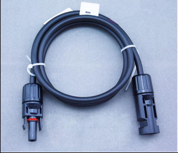 电线太阳能电池板连接线带公插头mc4连接器1m光伏其它