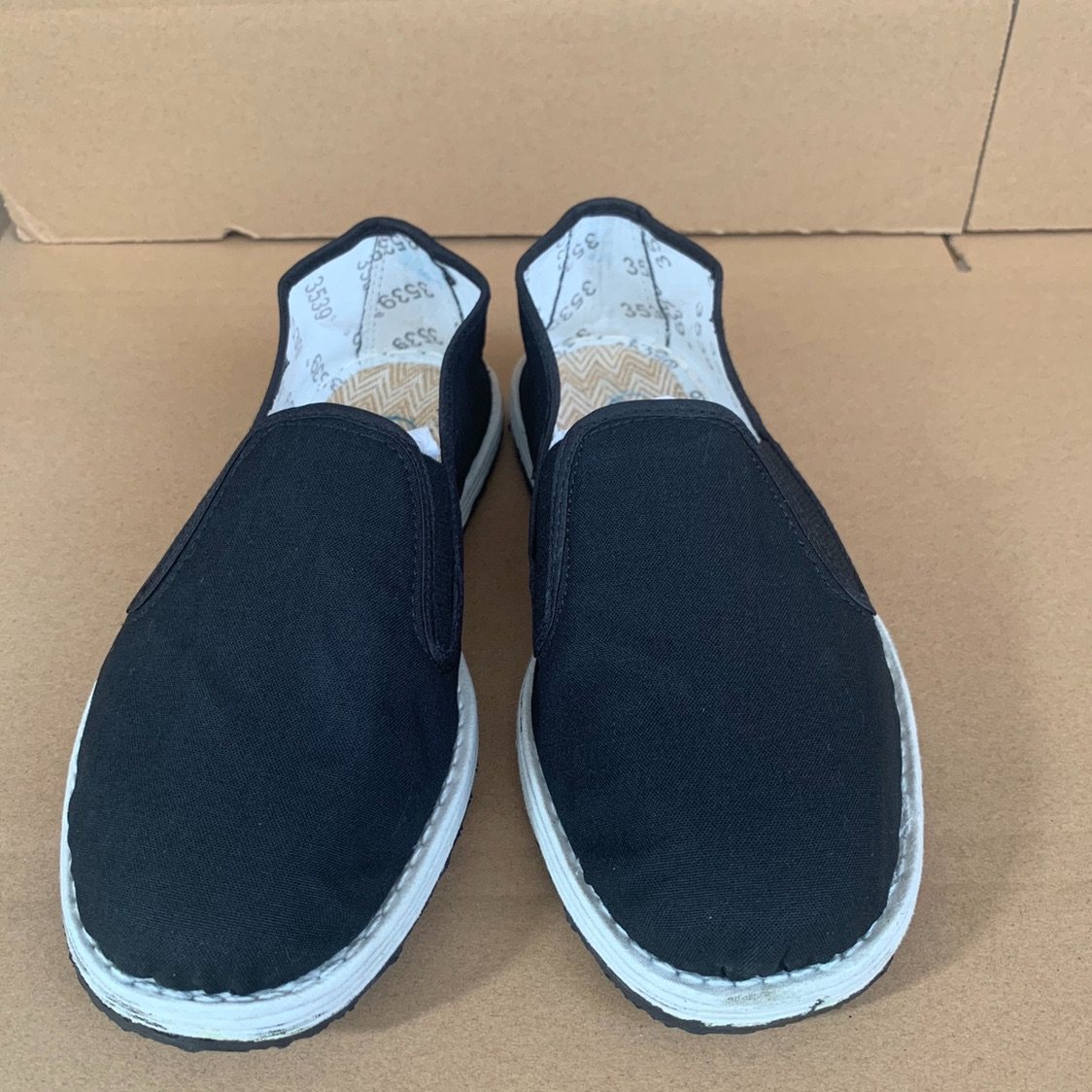 布鞋3539新款军板松紧口军老北京布鞋防滑耐磨透气布鞋