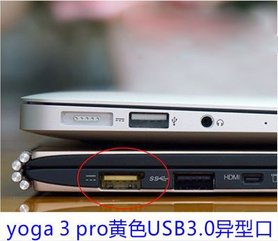 联想yoga311充电线miix211电源适配器线usb电源线pro电脑