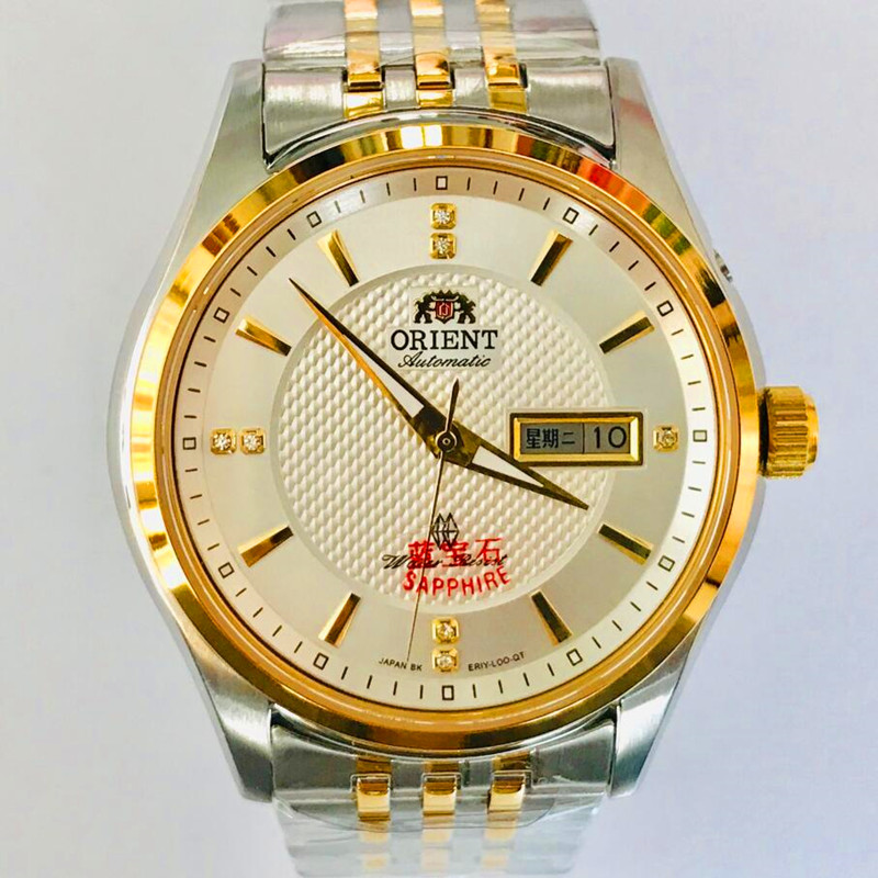 正品日本双狮手表男全自动机械表精钢防水防震夜光男款腕表特价表