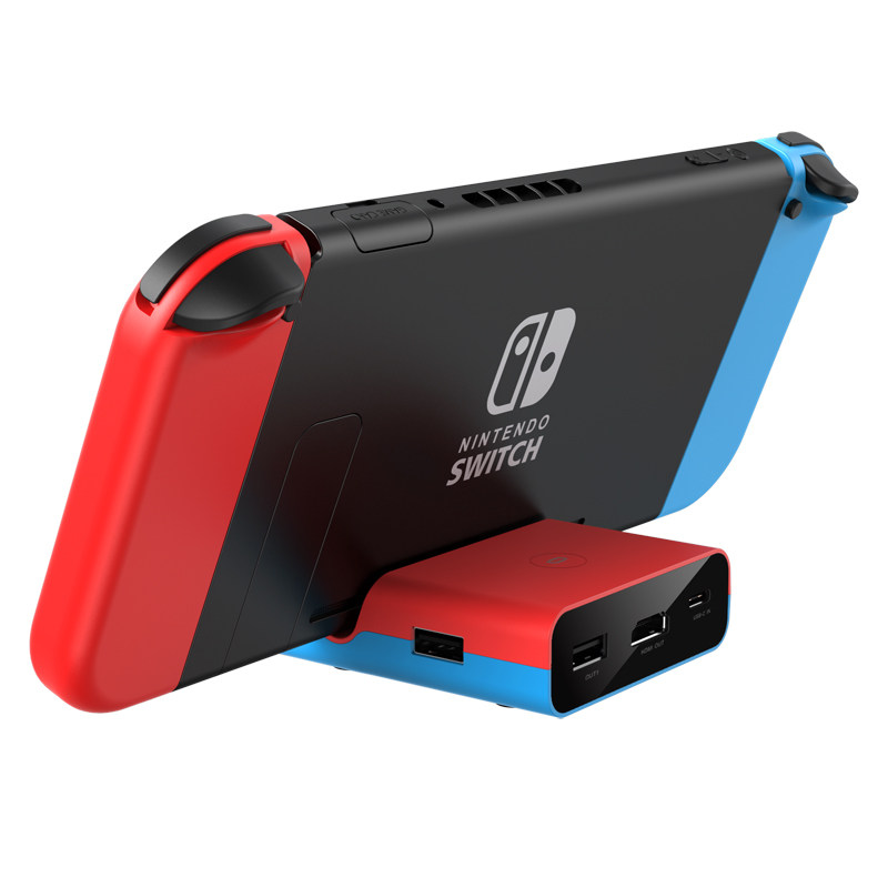 任天堂switch底座充电器ns主机游戏支架高清tv主机支架