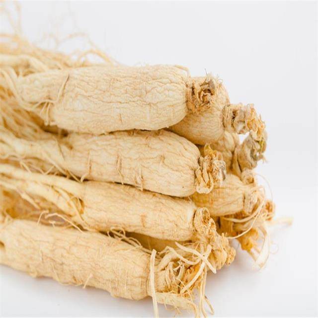 长白山500克20支人参足龄全干须原皮白参生晒参人参