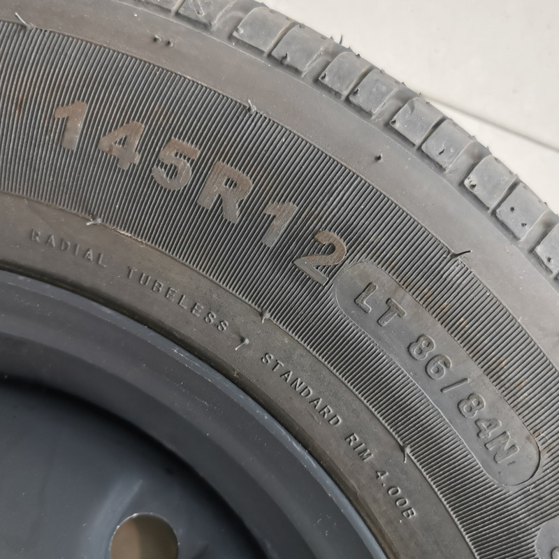 开云皮卡轮胎电动卡车原厂专用钢轮备胎145r12lt更多电动车零