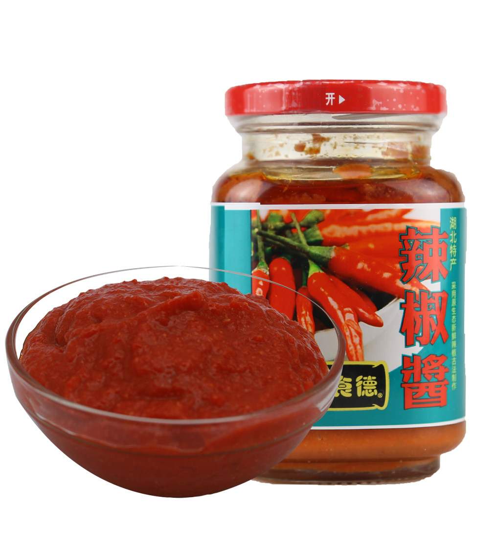 下饭湖北辣椒酱饭菜火锅调料土特产酱菜麦子麦籽辣椒酱