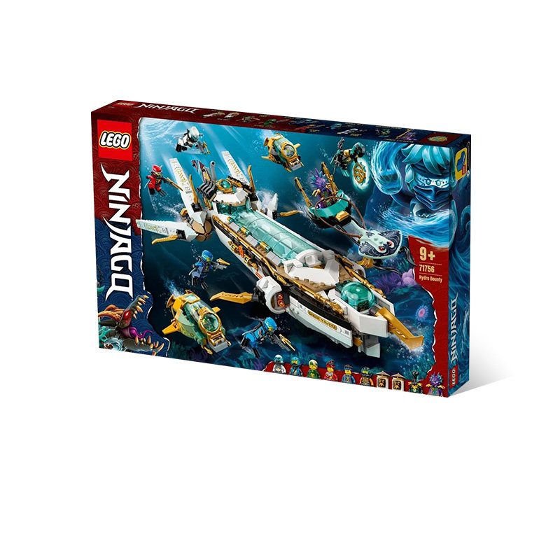 lego乐高71756水下赏赐幻影忍者系列拼插积木塑料积木