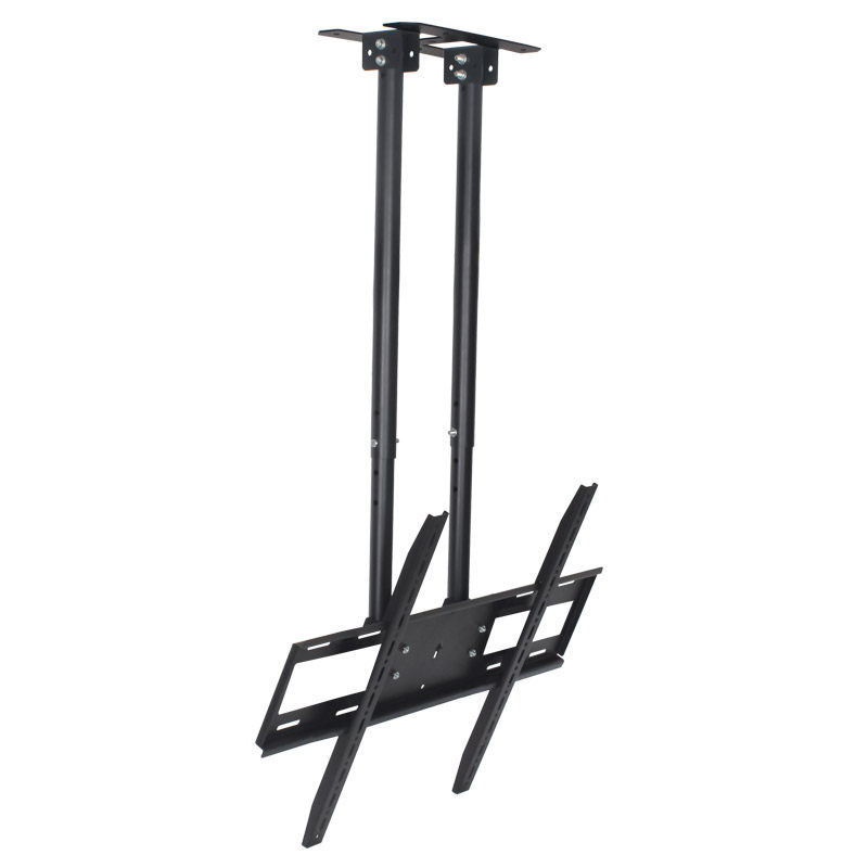 双杆通用100寸大显吊架电视机显示屏伸缩电视机架