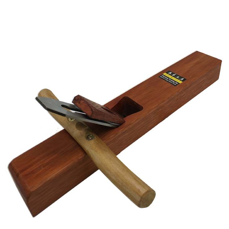 中式鲁班手工推刨平刨刃木工刨红金木檀木弯角木匠工具木刨子刨床