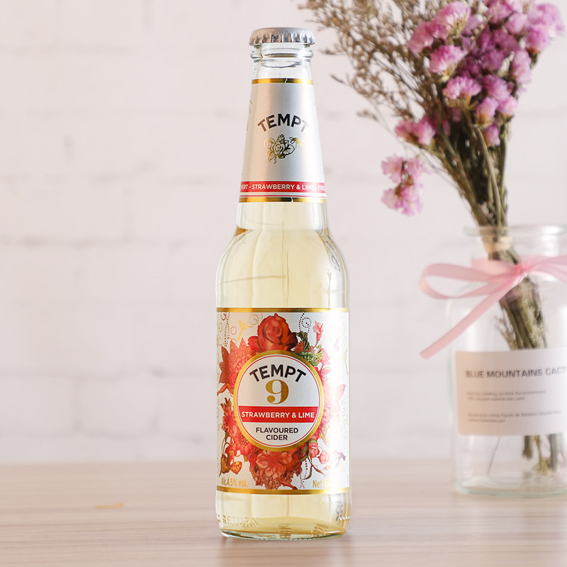 丹麦tempt诱惑1号3号8号9号接骨木酒啤酒啤酒