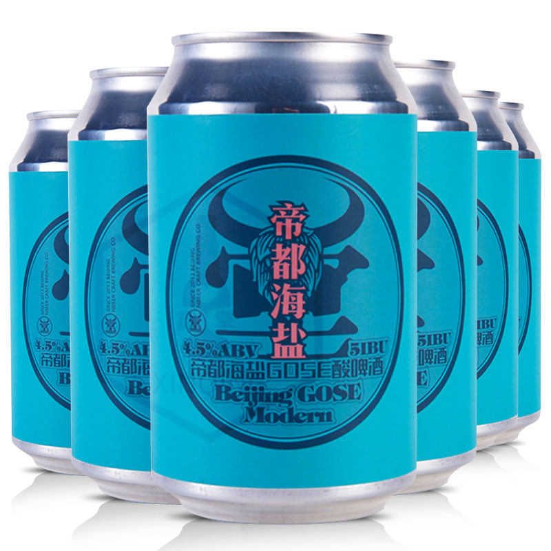 6罐装 牛啤堂帝都海盐精酿啤酒 gose酸啤酒古斯海盐精酿易拉罐