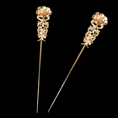 古风冠明美发精美宫廷发簪复古钗步超仙发套装发饰