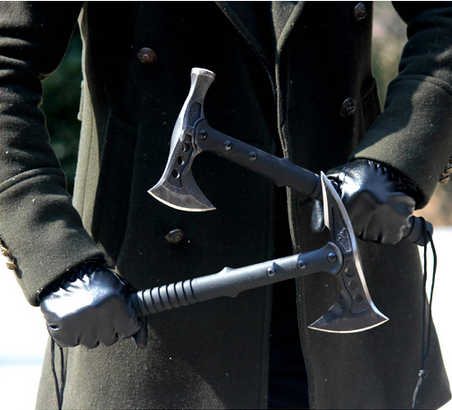 户外加强版斧刀斧子野营消防斧头工兵作砍多功能工兵斧