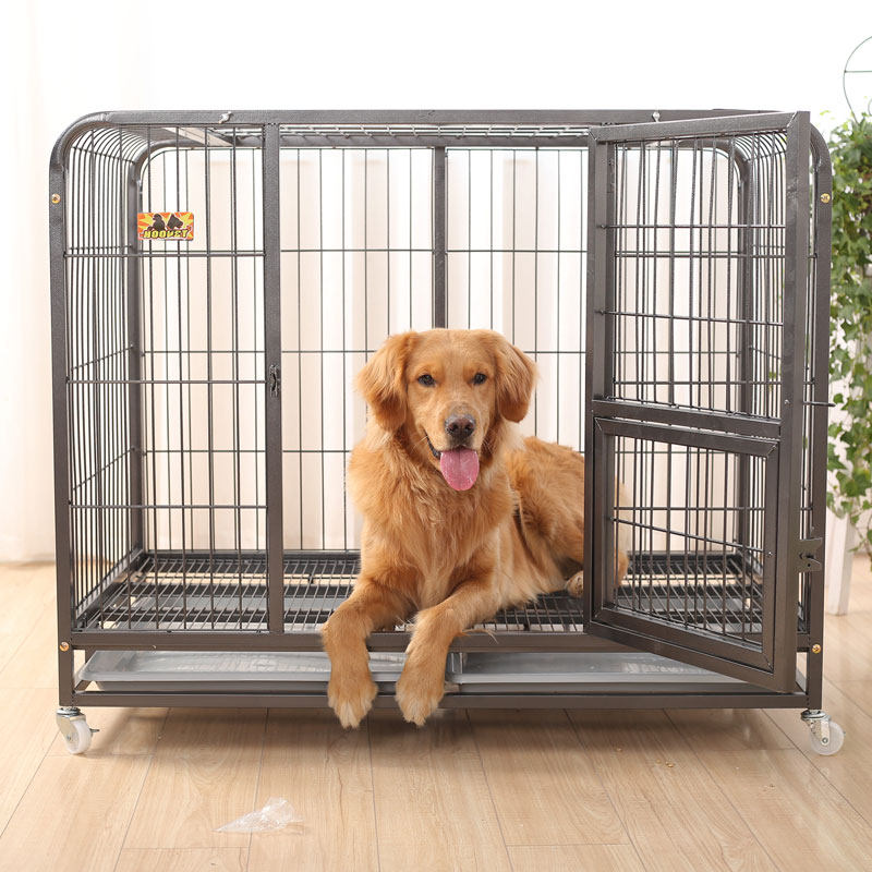 大狗笼子哈士奇中大型室内厕所金毛拉布拉多狗狗成年笼子