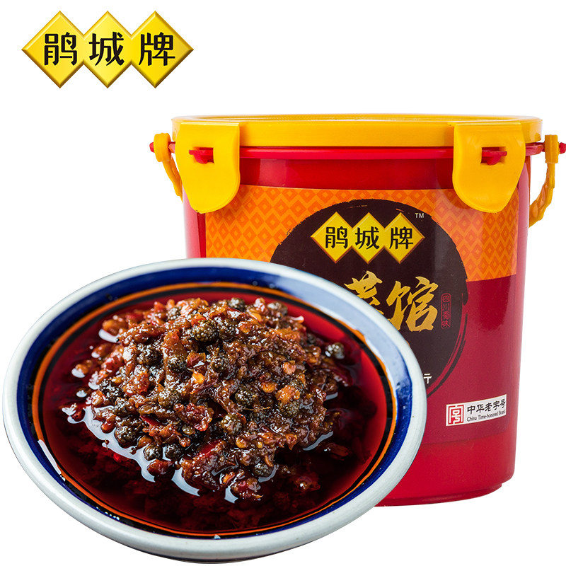 鹃城川菜馆复合调料1kg烧煸炒菜麻辣小龙虾正宗豆瓣酱