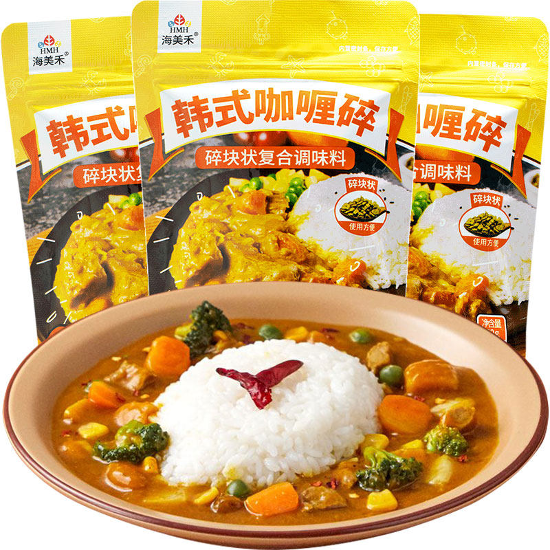 咖喱调味料韩式日式原味浓香速食块状家用袋装咖喱
