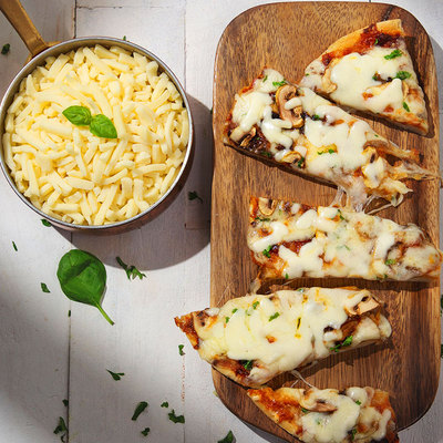 饥饿小猪马苏里拉奶酪 披萨焗饭拉丝奶油芝士碎起司烘焙原料60g