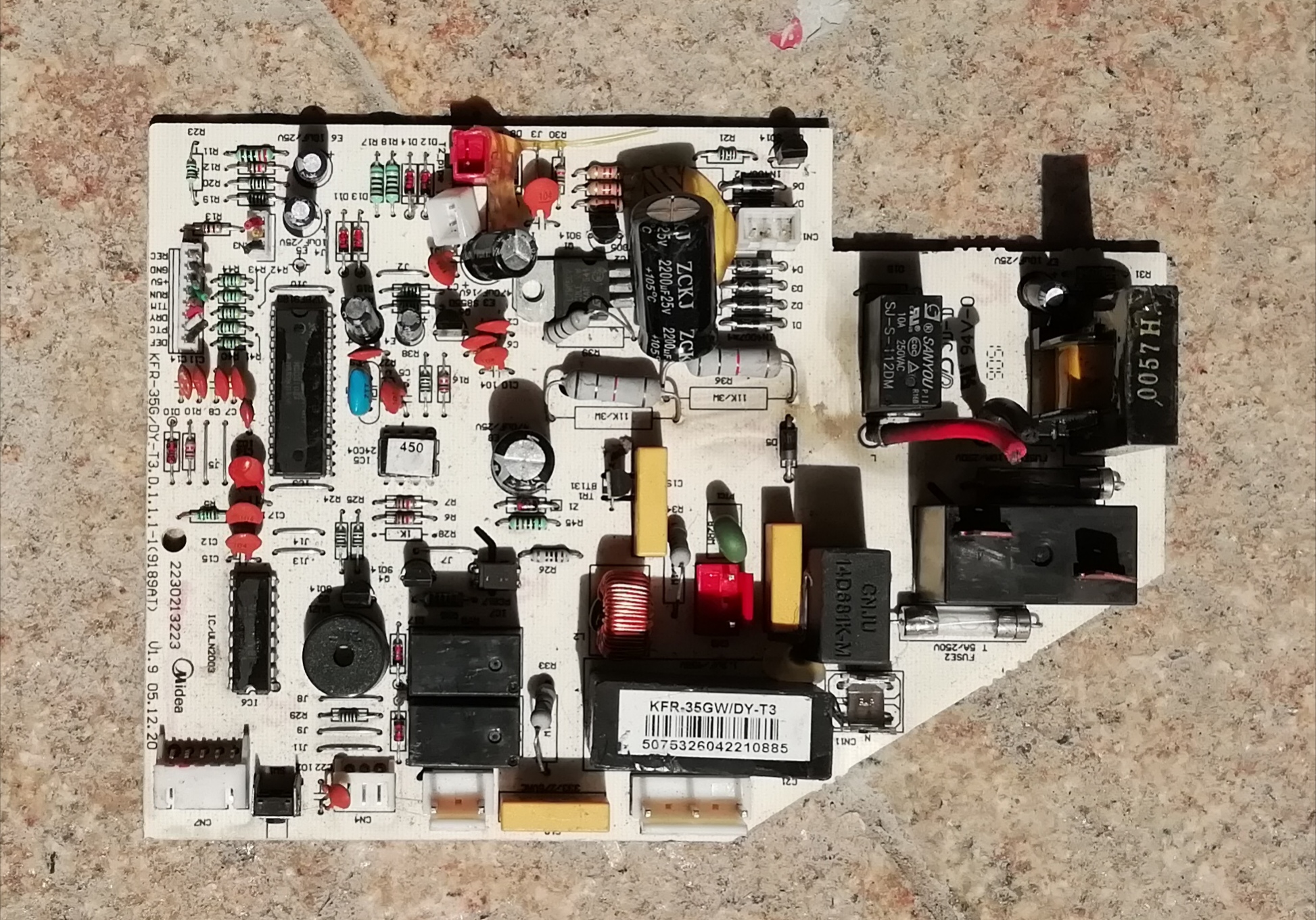 原装美的空调kfr23gdyt3主板kfr35gdyt6d1111pcb电路板