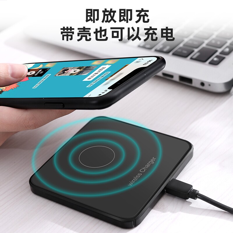适用于vivos5s6s7手机超级无线充电器立式底座手机充电器