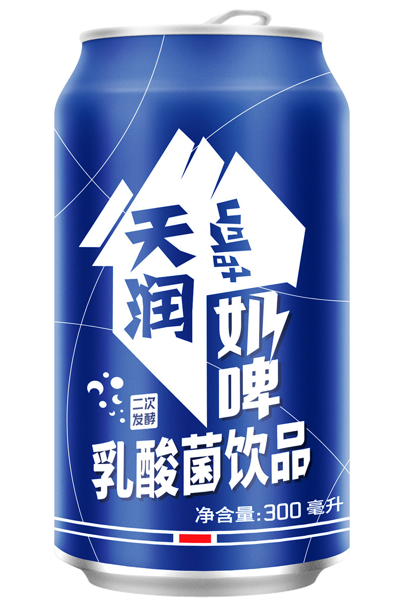 现货当天发天润奶啤乳酸菌饮料新疆特产佳丽奶啤300mlx12罐包邮