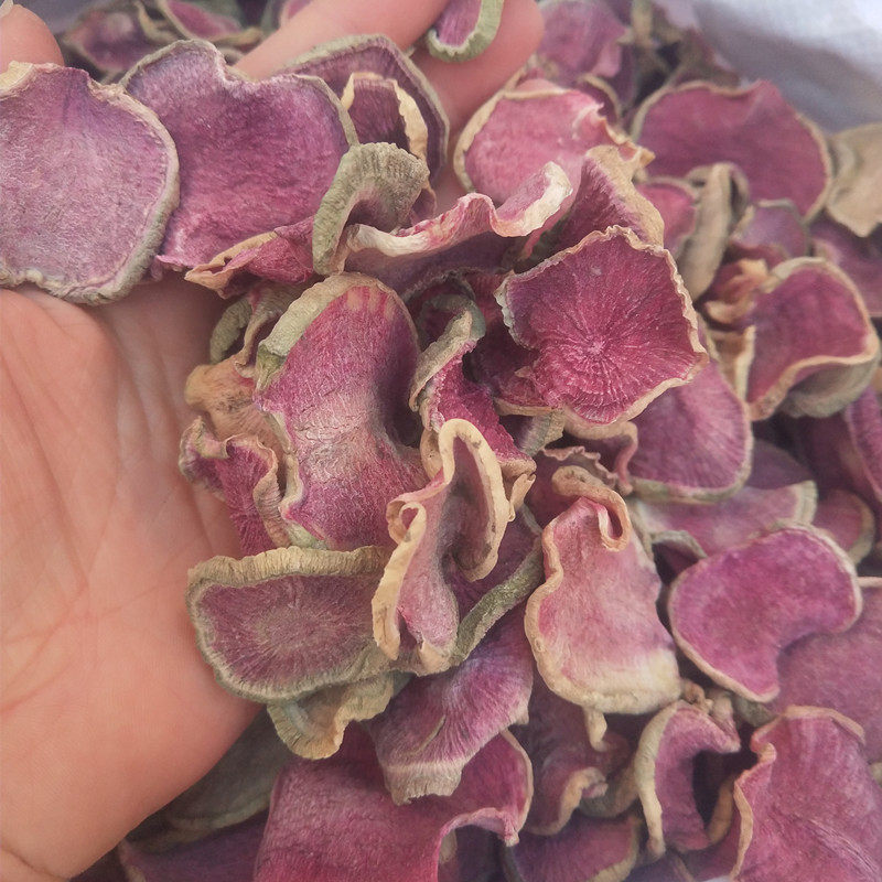 萝卜东北干红红心干片农家自晒冰糖干心里美其它干货