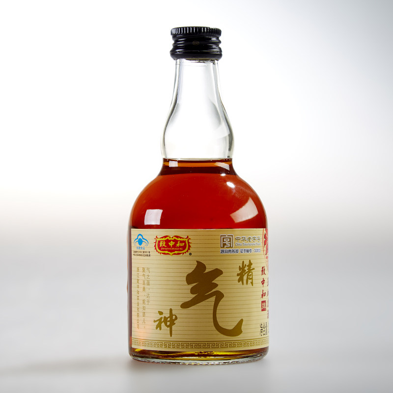 中和五加皮酒保健食品精气神八角礼盒125mlx9低度配制果酒