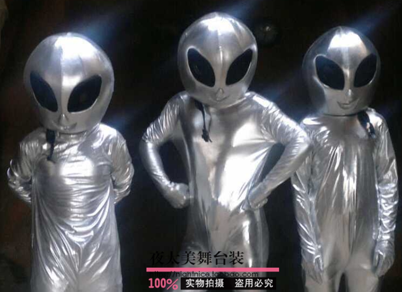 万圣节外星人连体演出演出服服装套装夜店派对ds民族服装