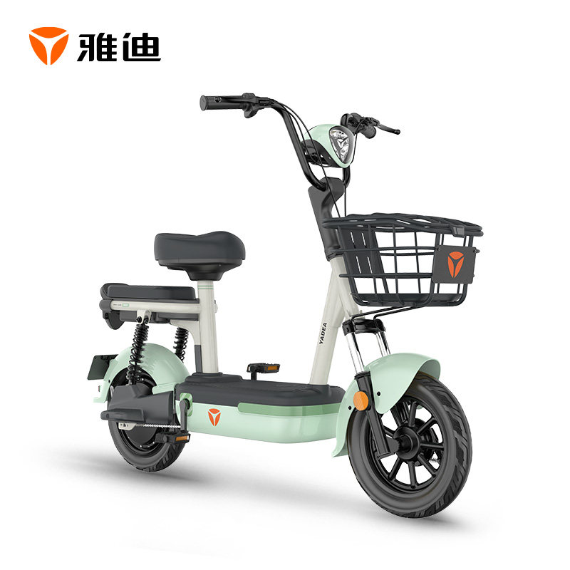 亲测~【门店自提】雅迪电动自行车乐糖新国标通勤代步实用两轮电动车