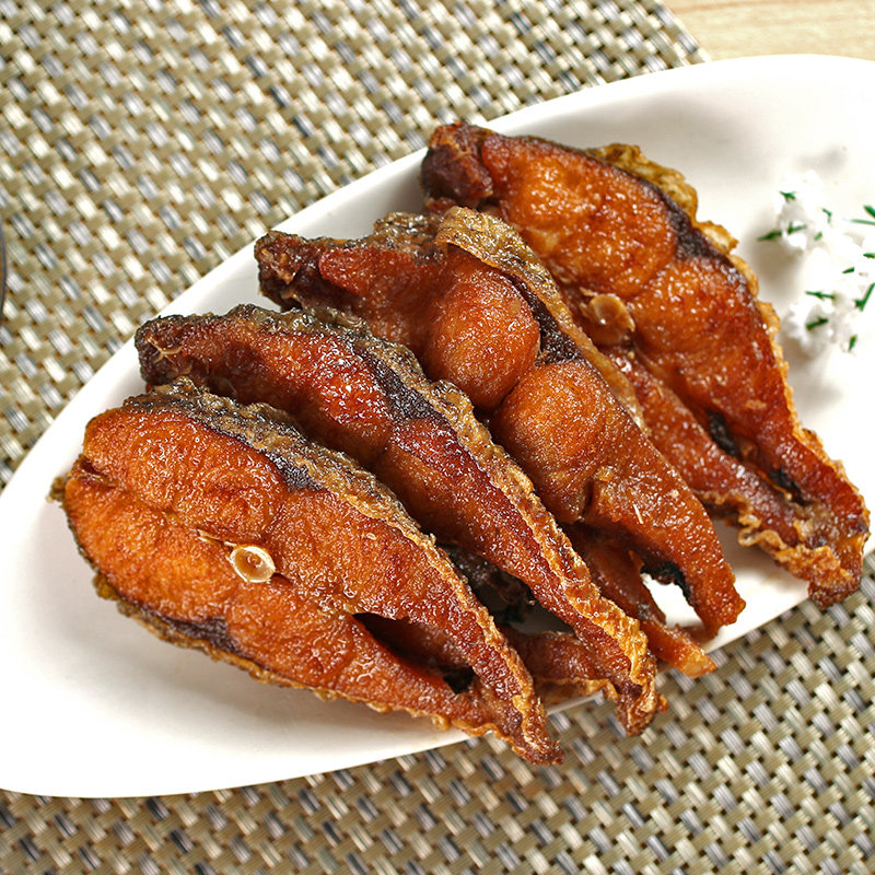 老杜上海特产熏鱼250g香酥熟食真空即食香辣即食鱼零食