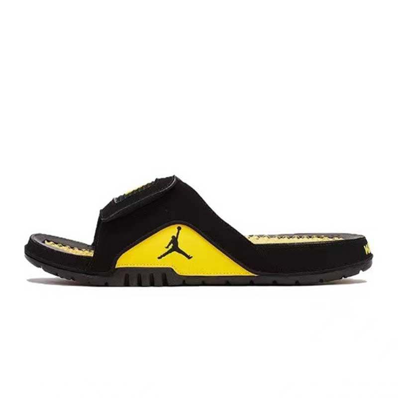 nike耐克男鞋2023夏季魔术贴可调节aj4雷公运动拖鞋