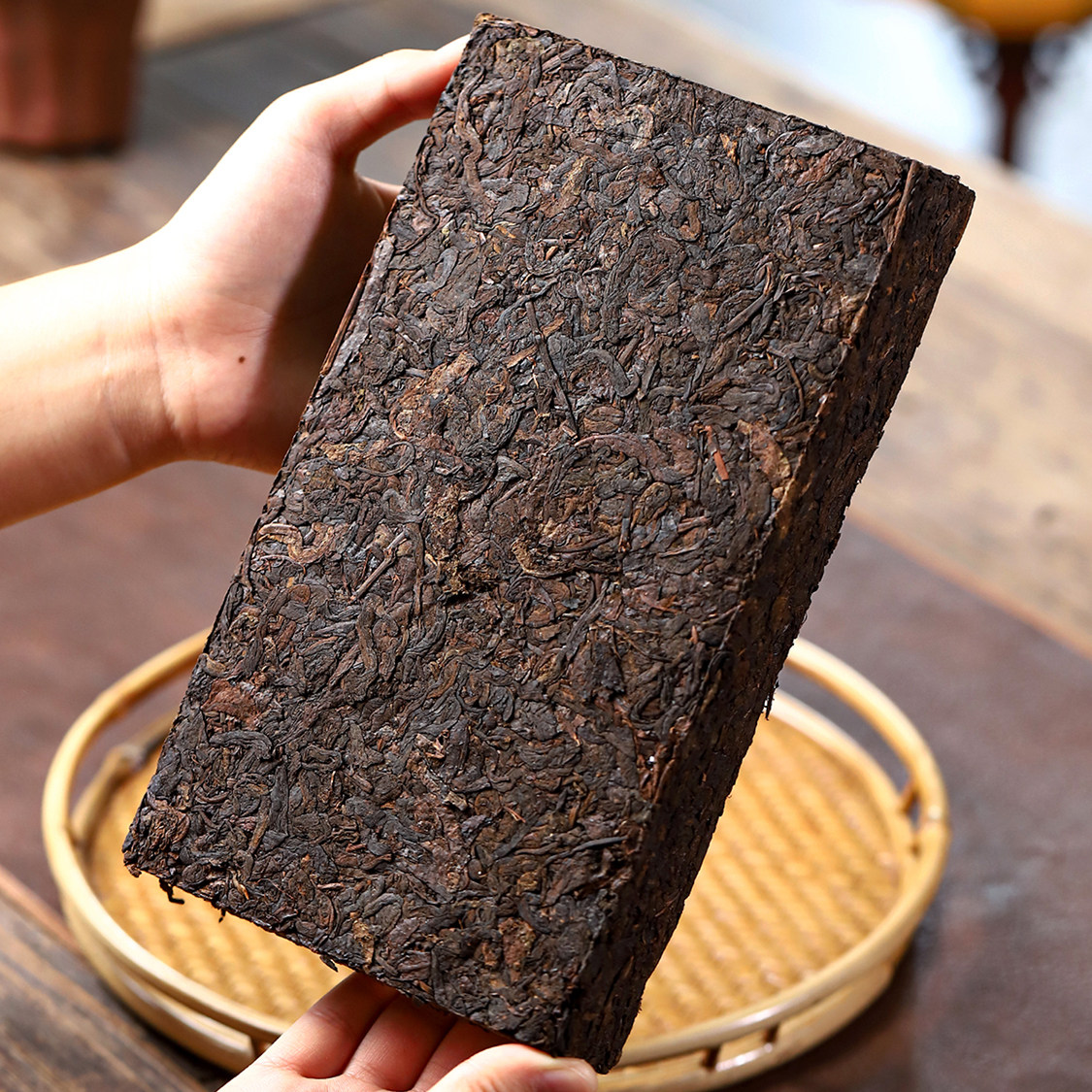 普盛云南普洱茶福字金砖熟砖800克砖茶茶叶普洱