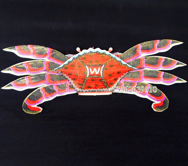 风筝新款特色螃蟹立体仿真设计大小小号传统风筝