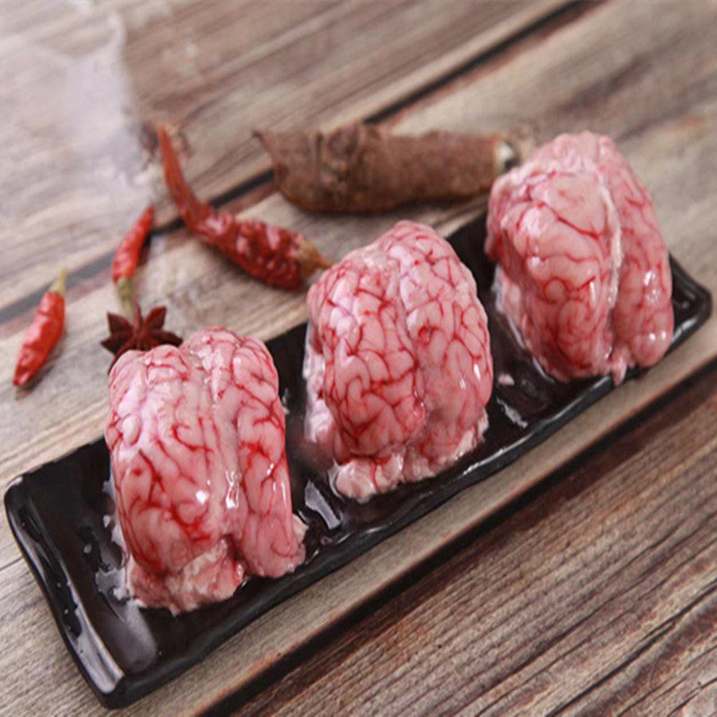 羊脑冷冻新鲜8副装包邮补润肤火锅小吃专用其它