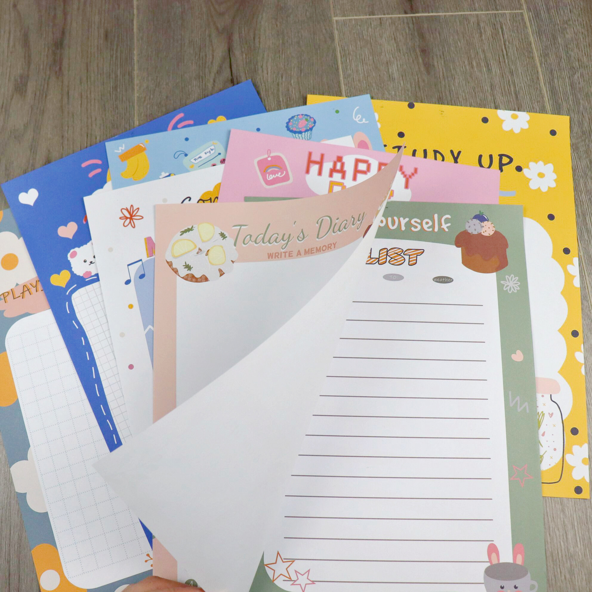 a4可爱创意彩色打印纸作文稿纸学生文具校庆信纸