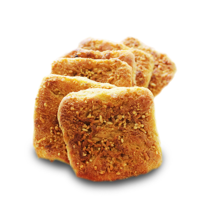 陕西汉中特产宁强核桃馍特色小吃手工做核桃花生馍10个装2盒包邮