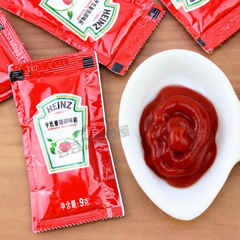 亨氏番茄酱9g小包番茄沙司调味汉堡薯条酱蘸番茄酱