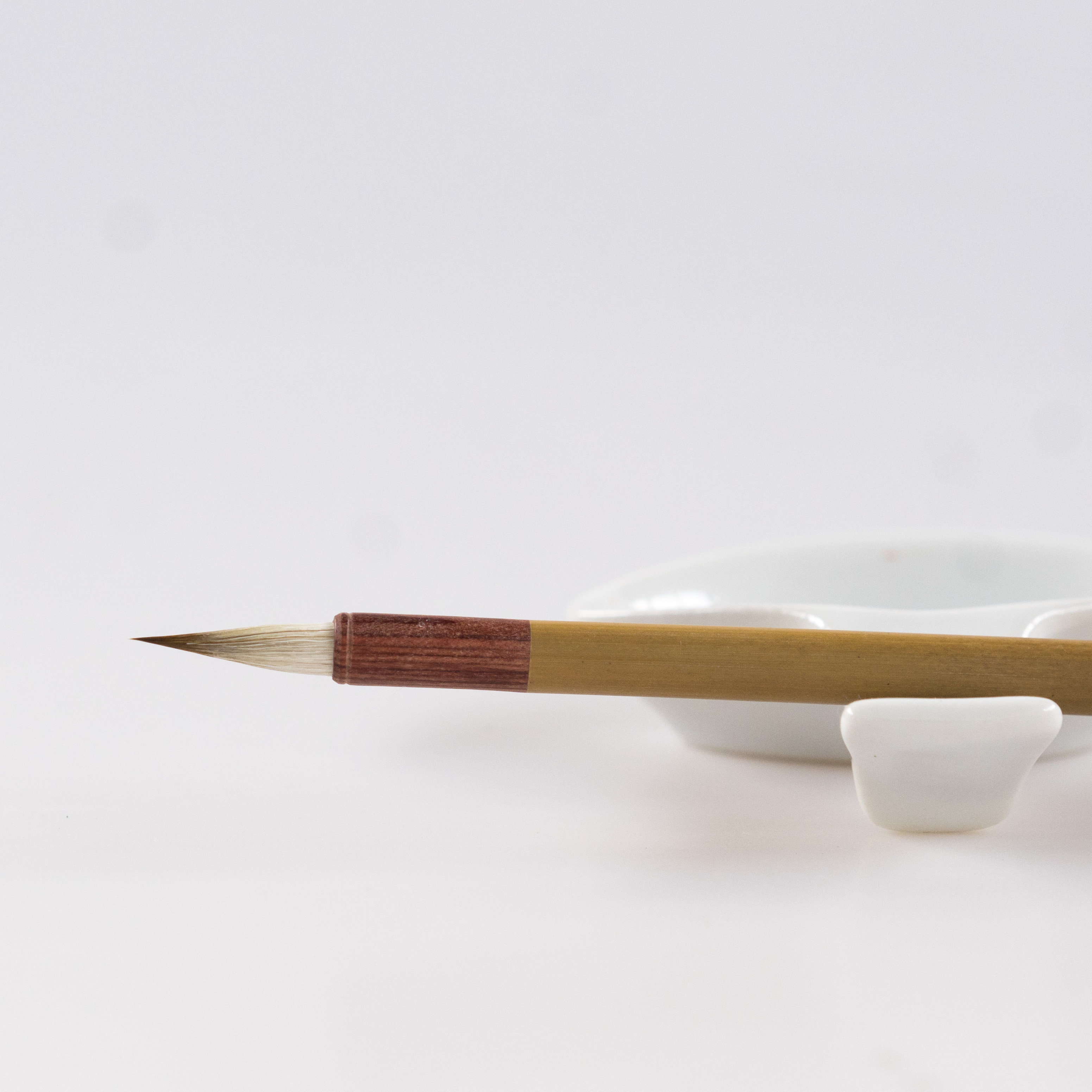 小楷红豆文征明毛笔狼羊兼毫灵飞心经簪花初学者毛笔