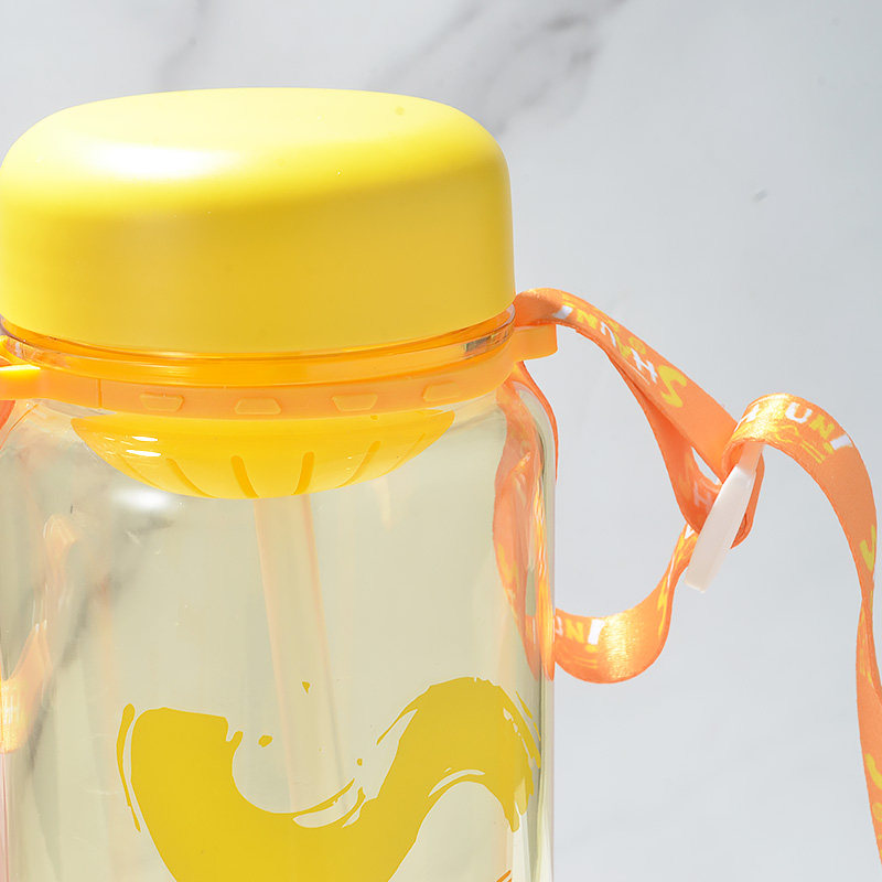 富光水杯女生夏季1000ml塑料吸管学生水瓶时尚太空杯