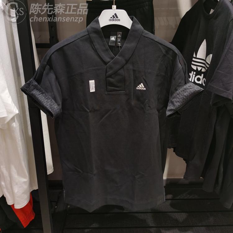 阿迪达斯2020夏季男运动型格休闲透气短袖POLO衫 FT2757   FT2752