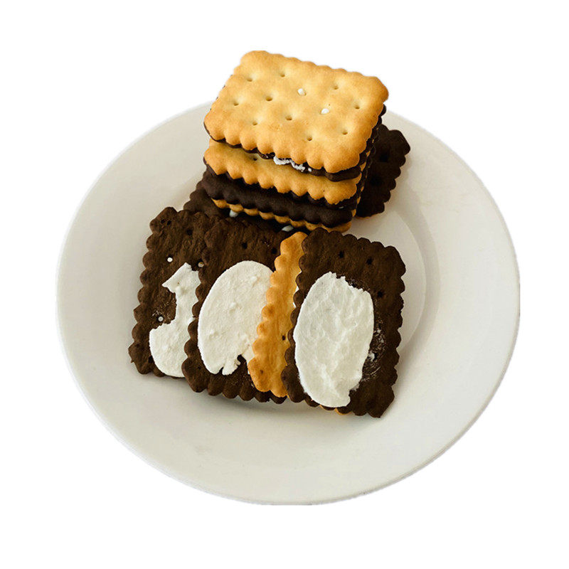 饼干零食黑白夹心老式8090童年怀旧特产小包夹心饼干