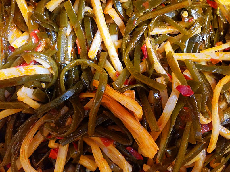 盟海9斤海带笋丝爽口荆缘酱菜下饭饭菜香辣酱菜