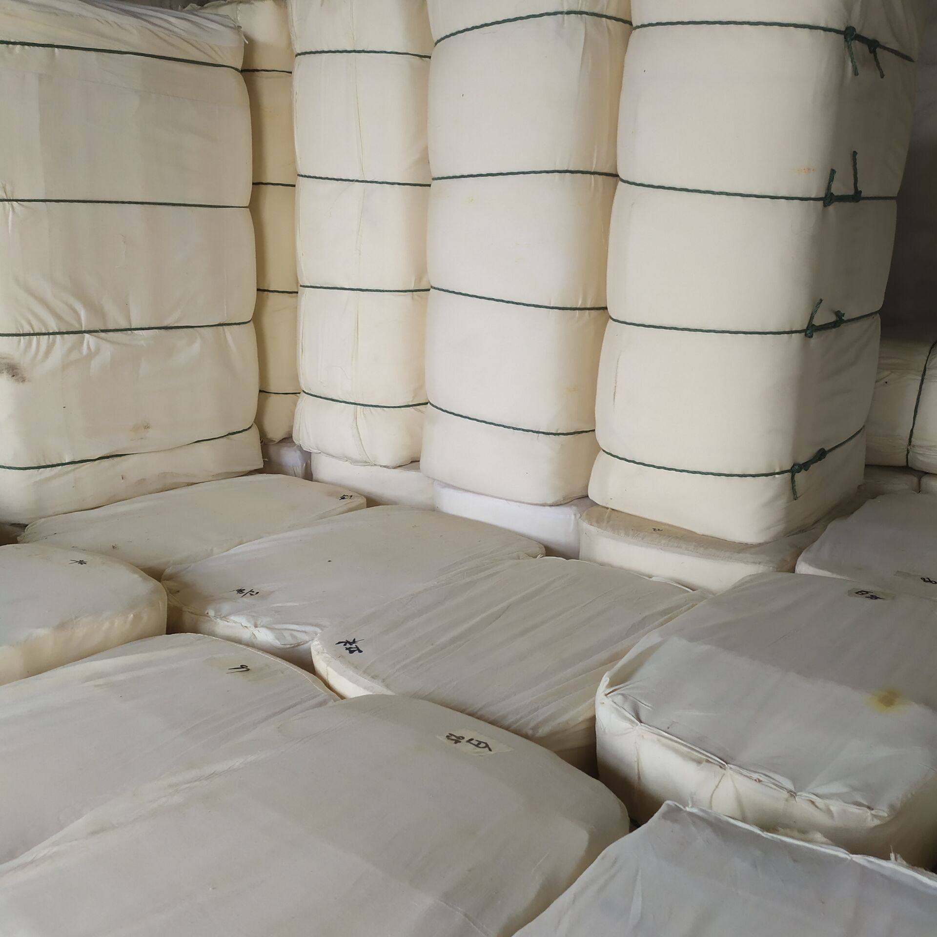 农村用布涤纶涤棉纯棉白布低价丧事白事白孝布海绵垫