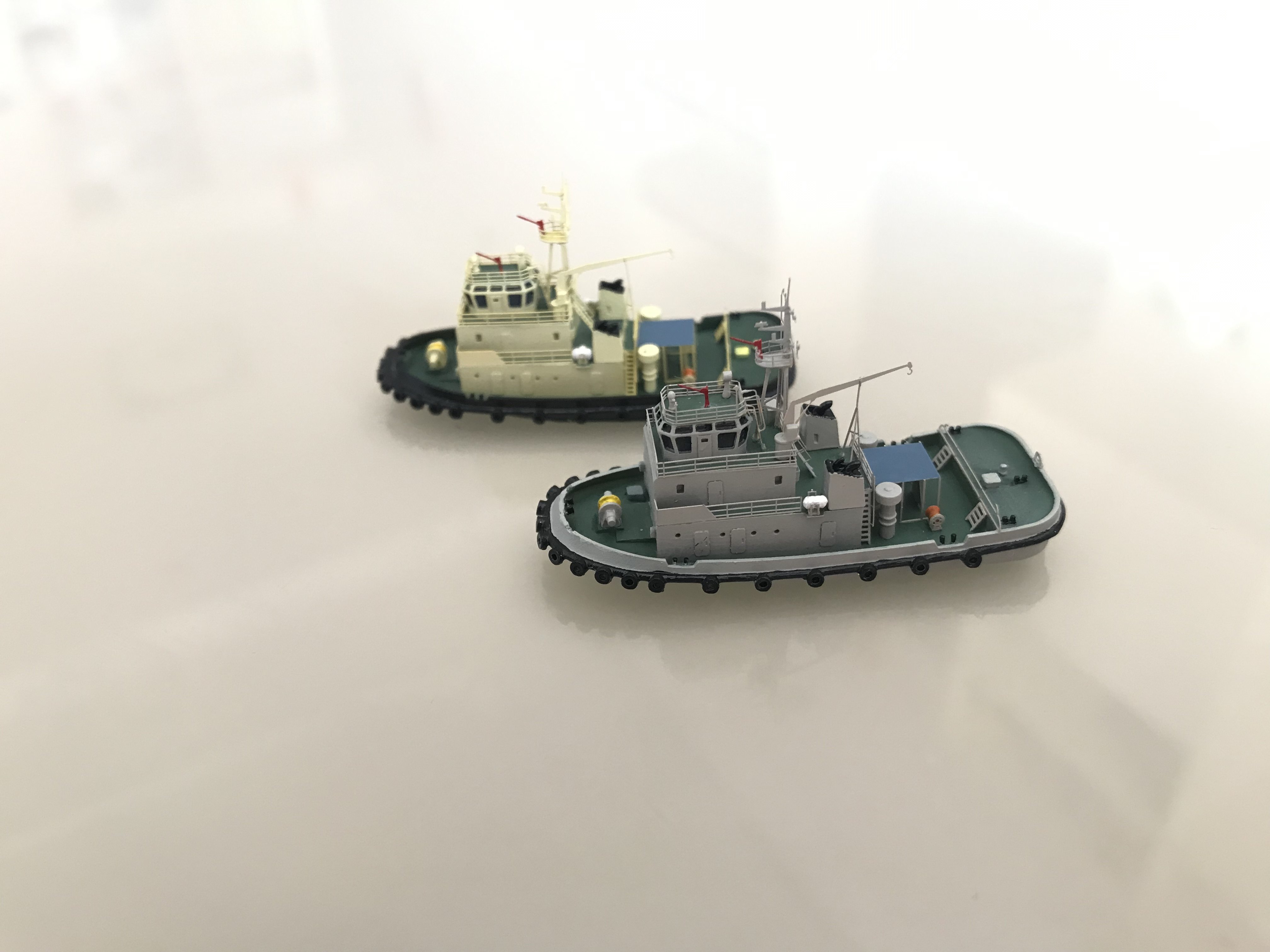 模型中国中国海海军3200马力拖船完成成品港口舰艇