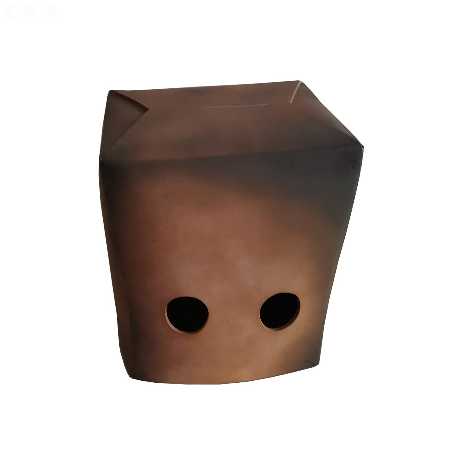 小小梦庵仿真纸箱方块头套万圣节cos我的世界cosplay配件