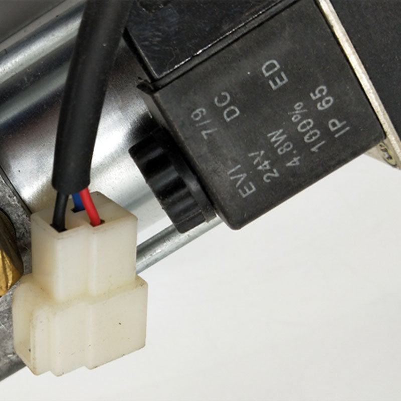 中巴车门泵气缸客车校车气动折叠门门泵总成带电磁阀气动门泵