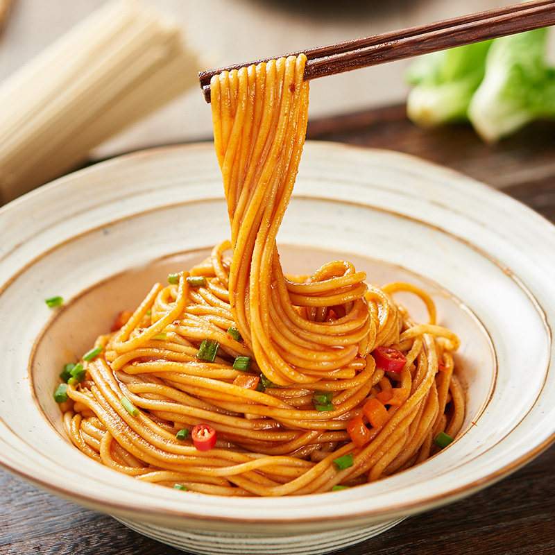 大汉口热干面武汉正宗湖北特产碱水挂面 面条速食2盒包邮665g*2