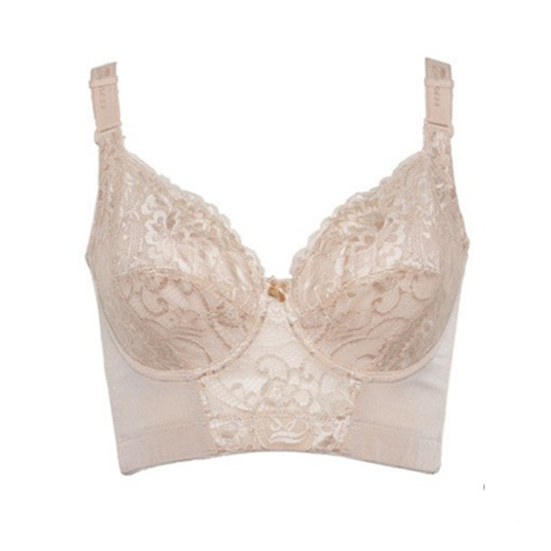 蓝黛丹尼短文胸女内衣薄款收副乳聚拢上托调整型塑身衣身材管理器