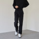AJIUNE Retro Falling Straight Suit Pants Men's Spring Casual Pants Loose Draping Wide-Leg Cropped Pants AJIUNE Retro Falling Straight Suit Pants Men's Spring Casual Pants Loose Draping Wide-Leg Cropped Pants