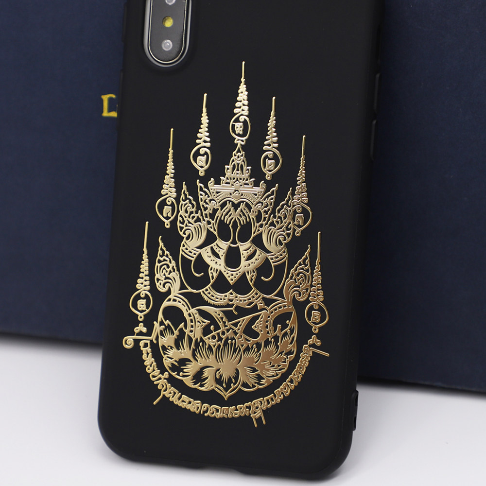 符贴泰国金面娜娜手机招财助运必达掩面金属手机贴纸